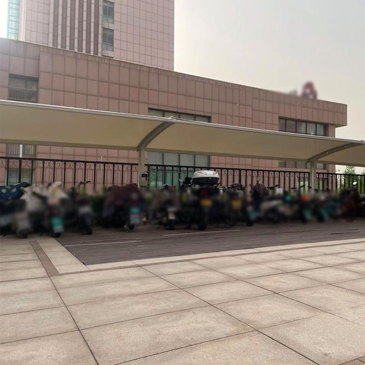 大安市膜结构电动车棚